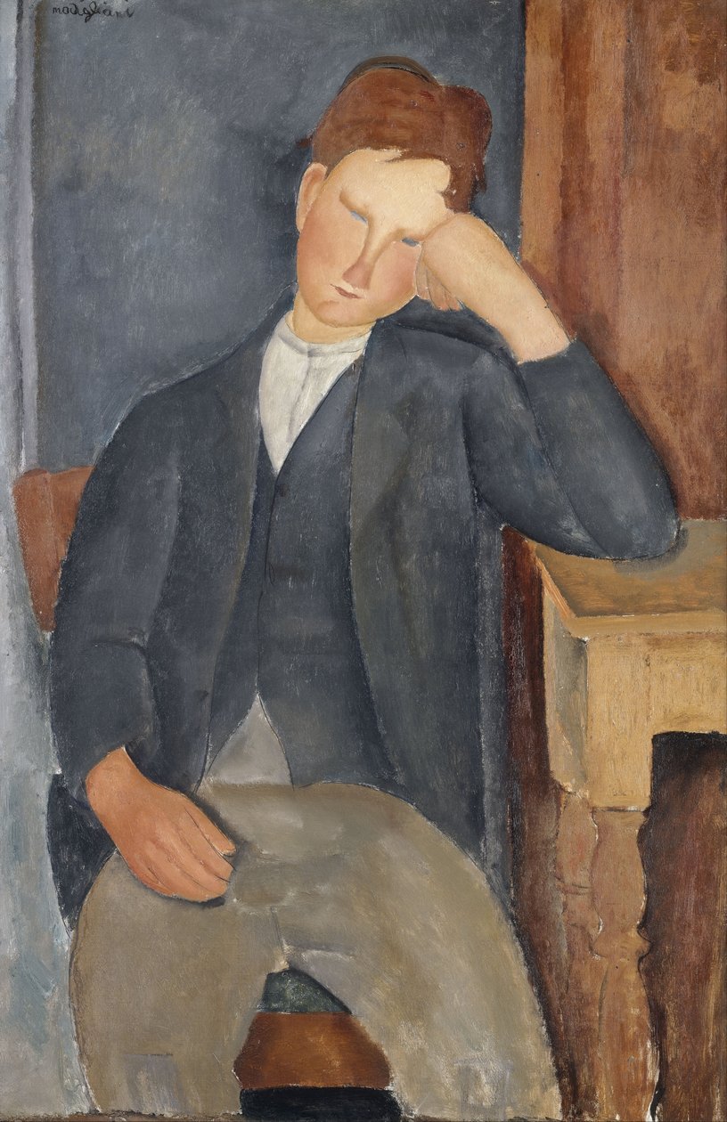 O jovem aprendiz de Amedeo Modigliani