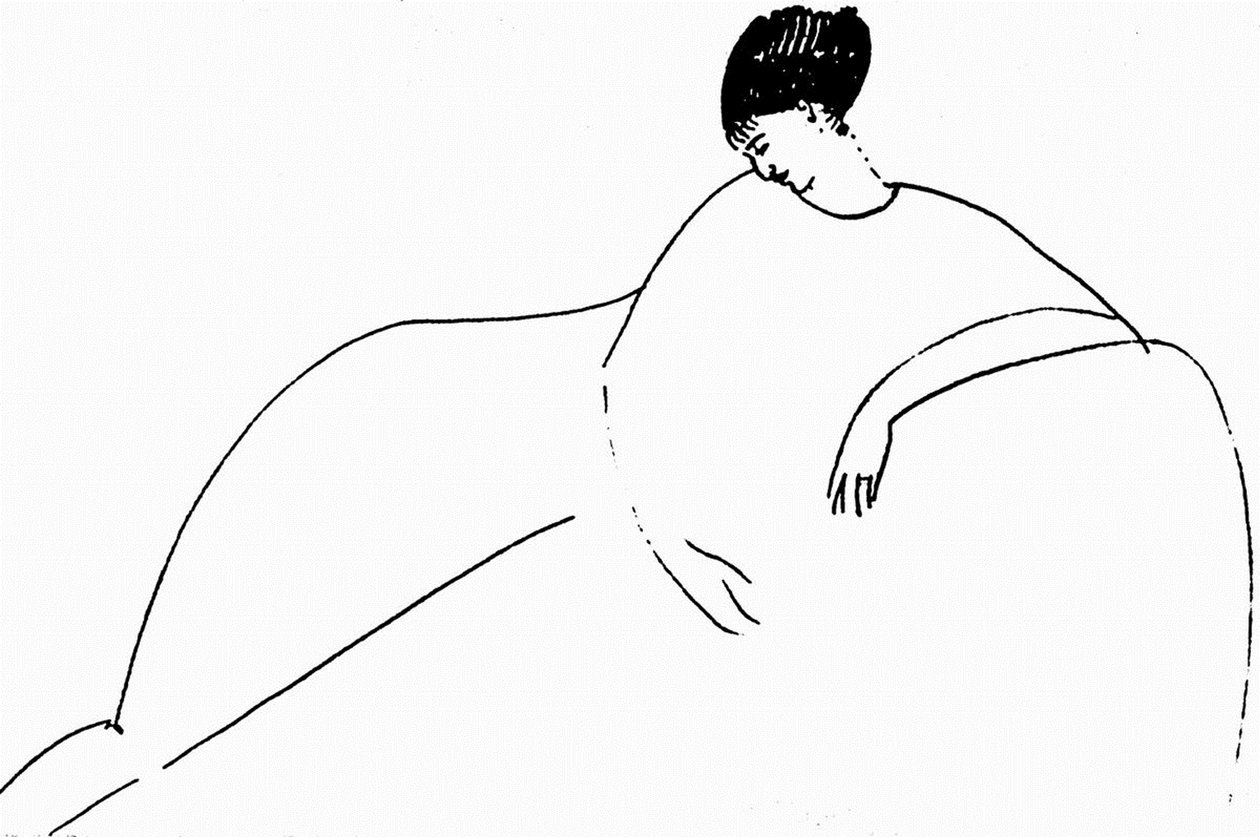 Anna Akhmatova, 1911 de Amedeo Modigliani