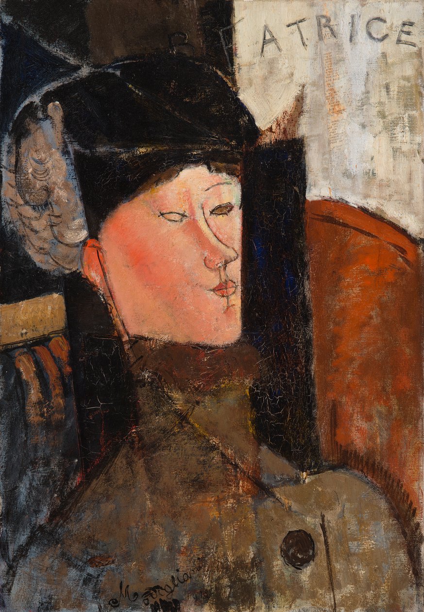 Beatrice (Retrato de Beatrice Hastings) de Amedeo Modigliani