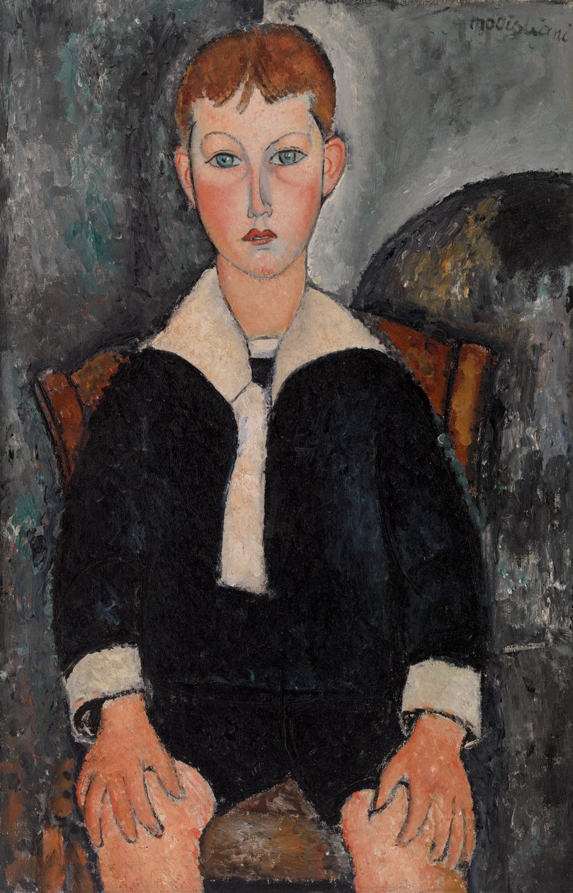 Menino em traje de marinheiro de Amedeo Modigliani