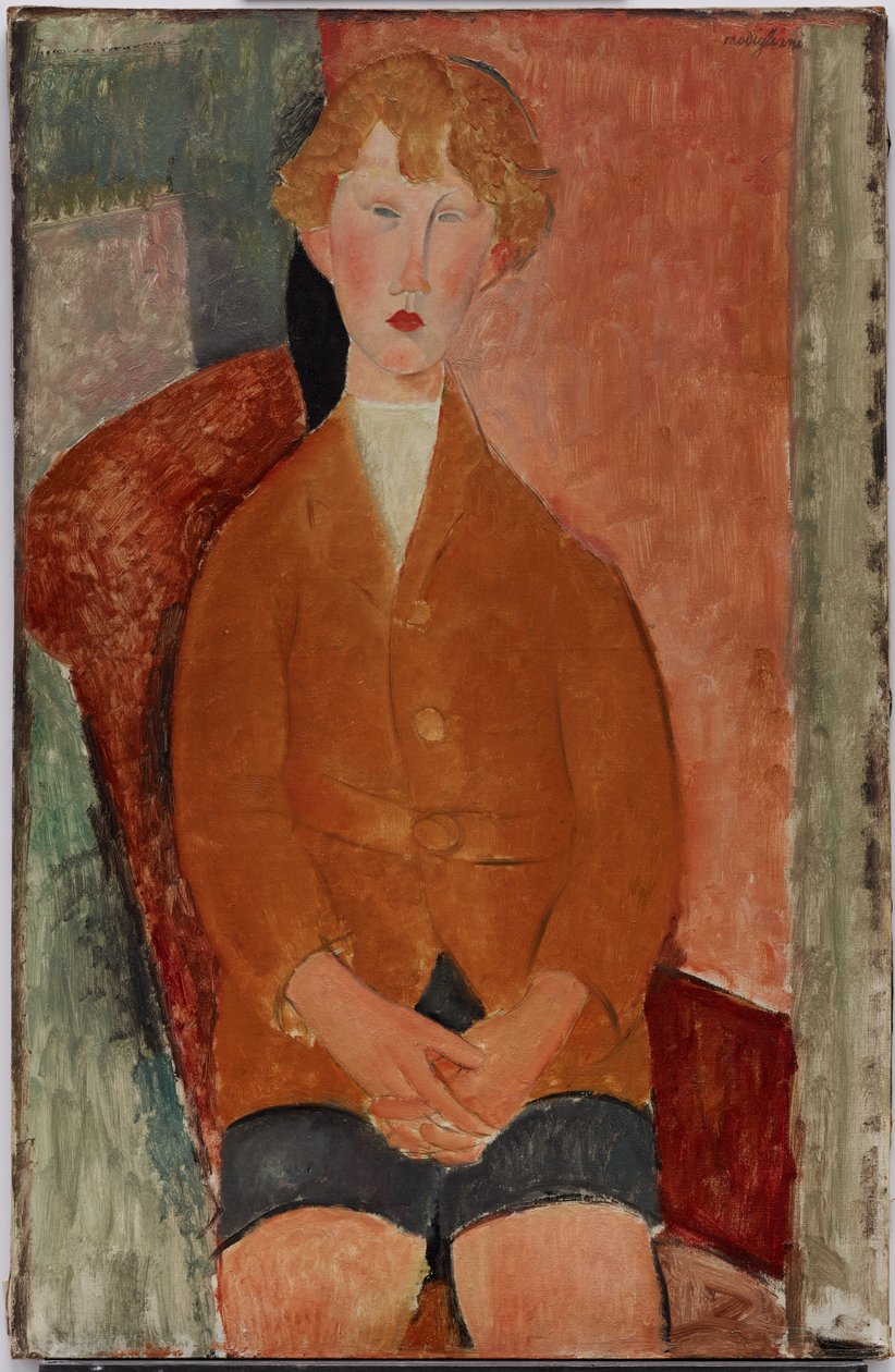 Menino de calça curta de Amedeo Modigliani