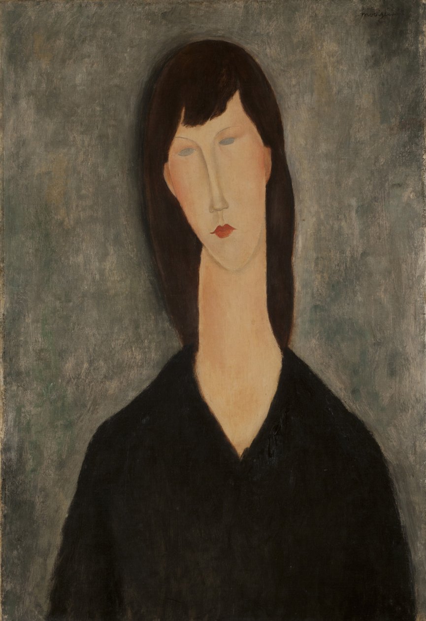 Busto de uma mulher. de Amedeo Modigliani