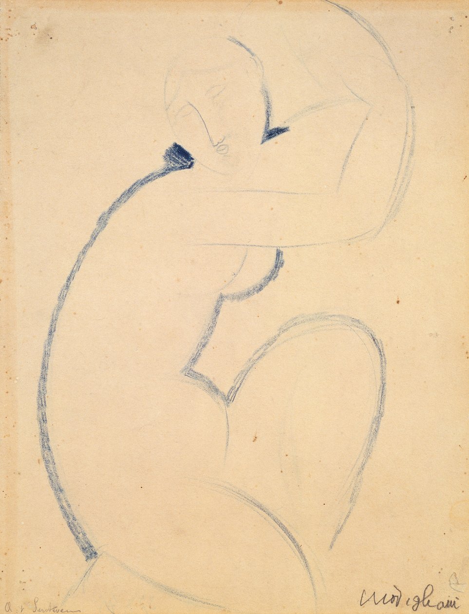 Cariatida de Amedeo Modigliani