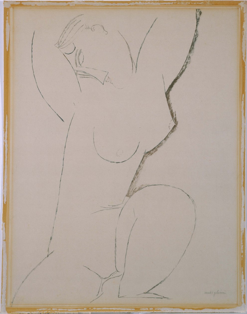 Cariátide de Amedeo Modigliani