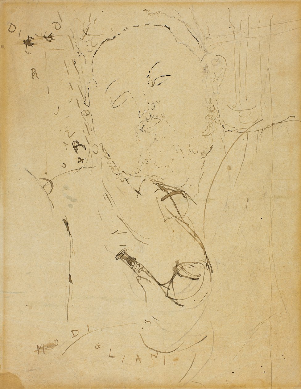 Diego Rivera, 1915. de Amedeo Modigliani