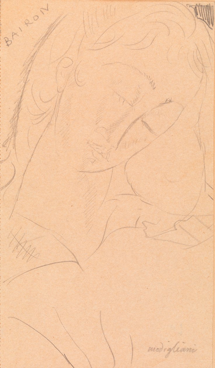 Chefe - Bairon de Amedeo Modigliani