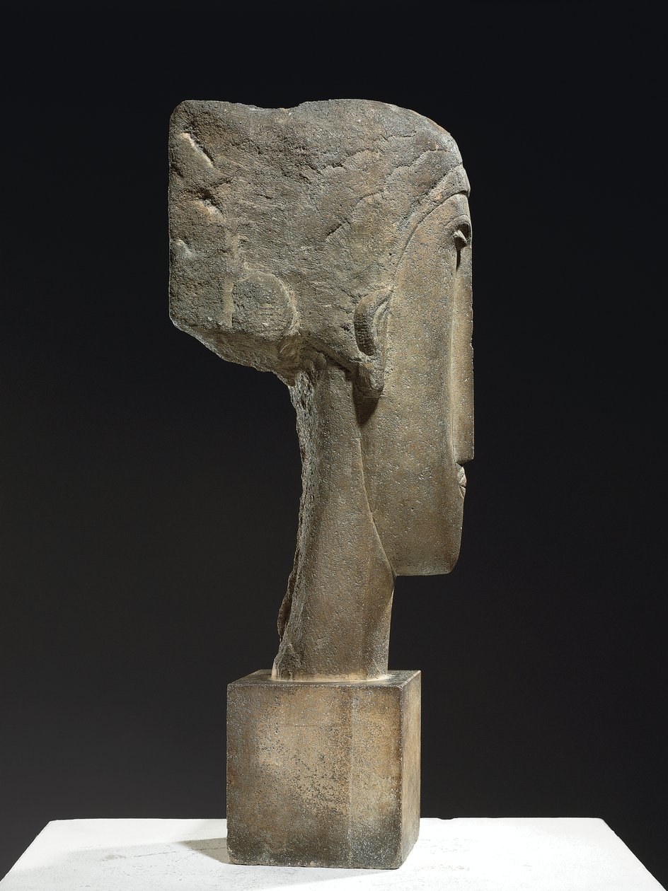 Cabeça, c.1910-12 (calcário) de Amedeo Modigliani