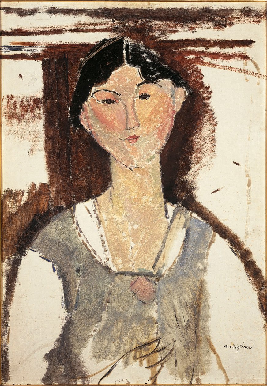 Itália, Bolonha, Retrato de Beatrice Hastings de Amedeo Modigliani