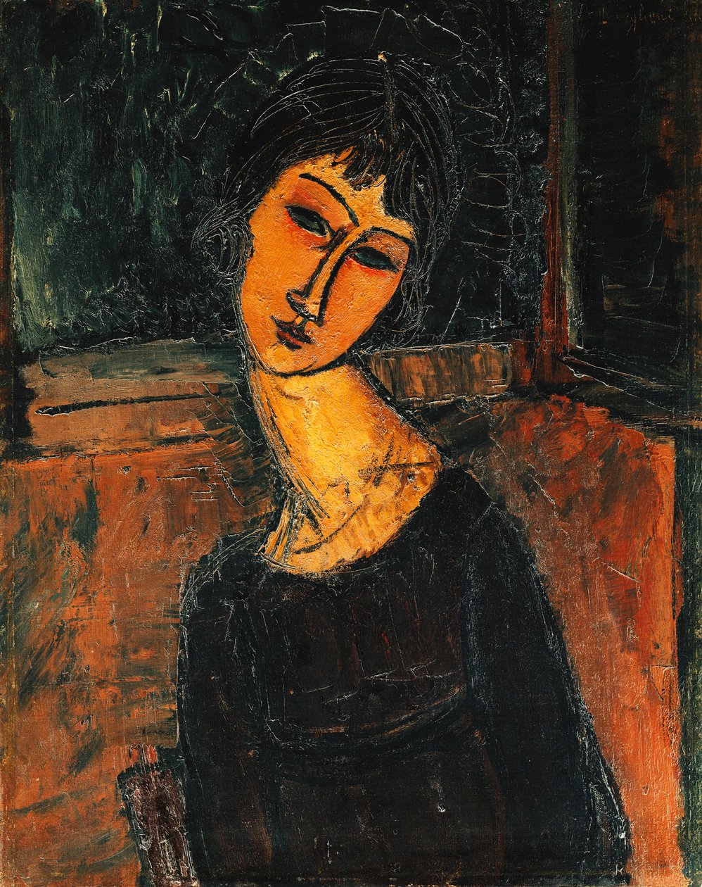 Jeanne Hebuterne, c.1916-17 de Amedeo Modigliani