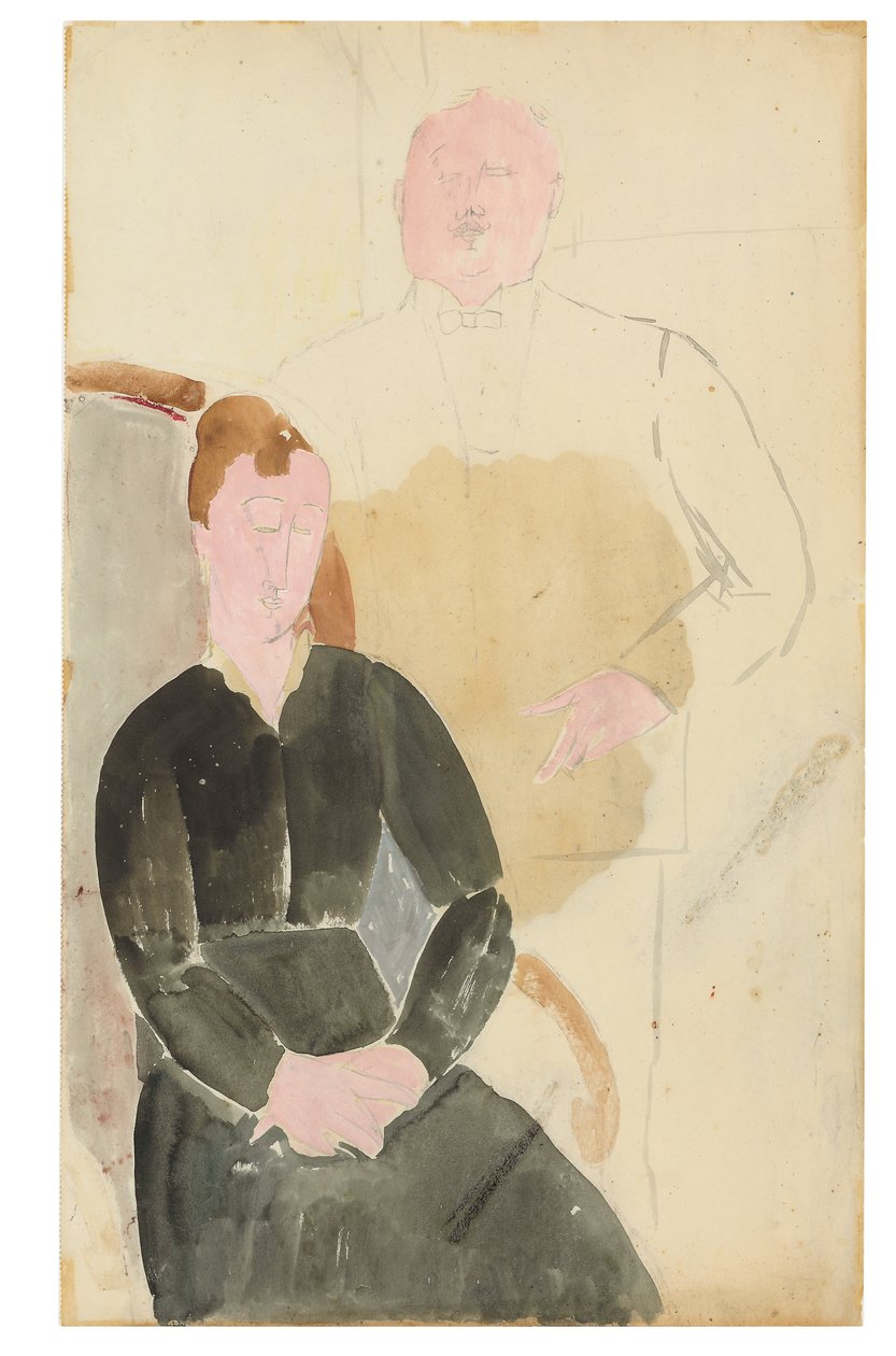 A Casa, 1915 de Amedeo Modigliani