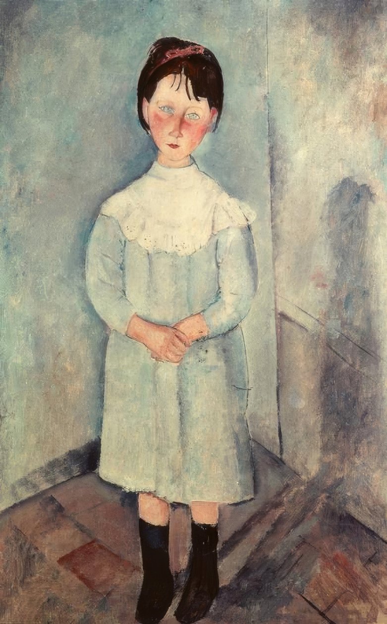 A menina de azul de Amedeo Modigliani