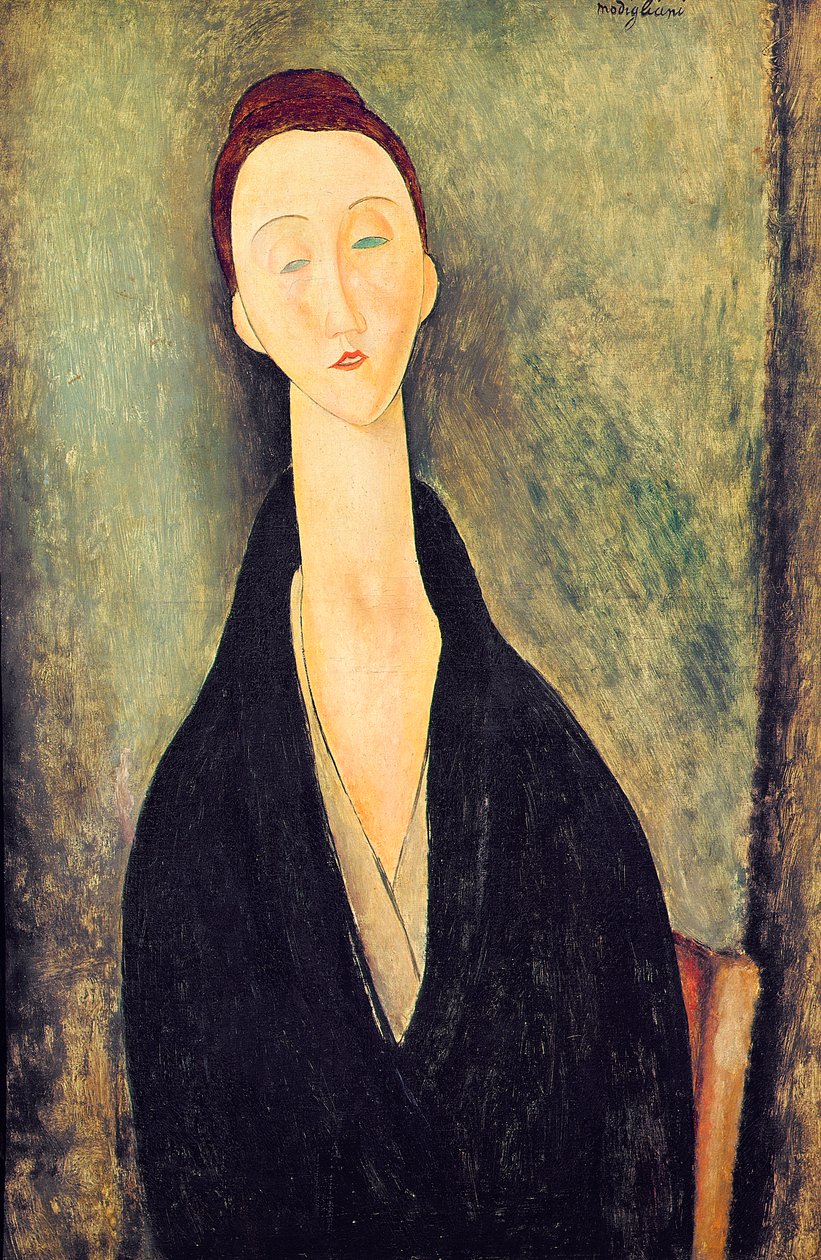 Madame Hanka Zborowska, 1918 de Amedeo Modigliani