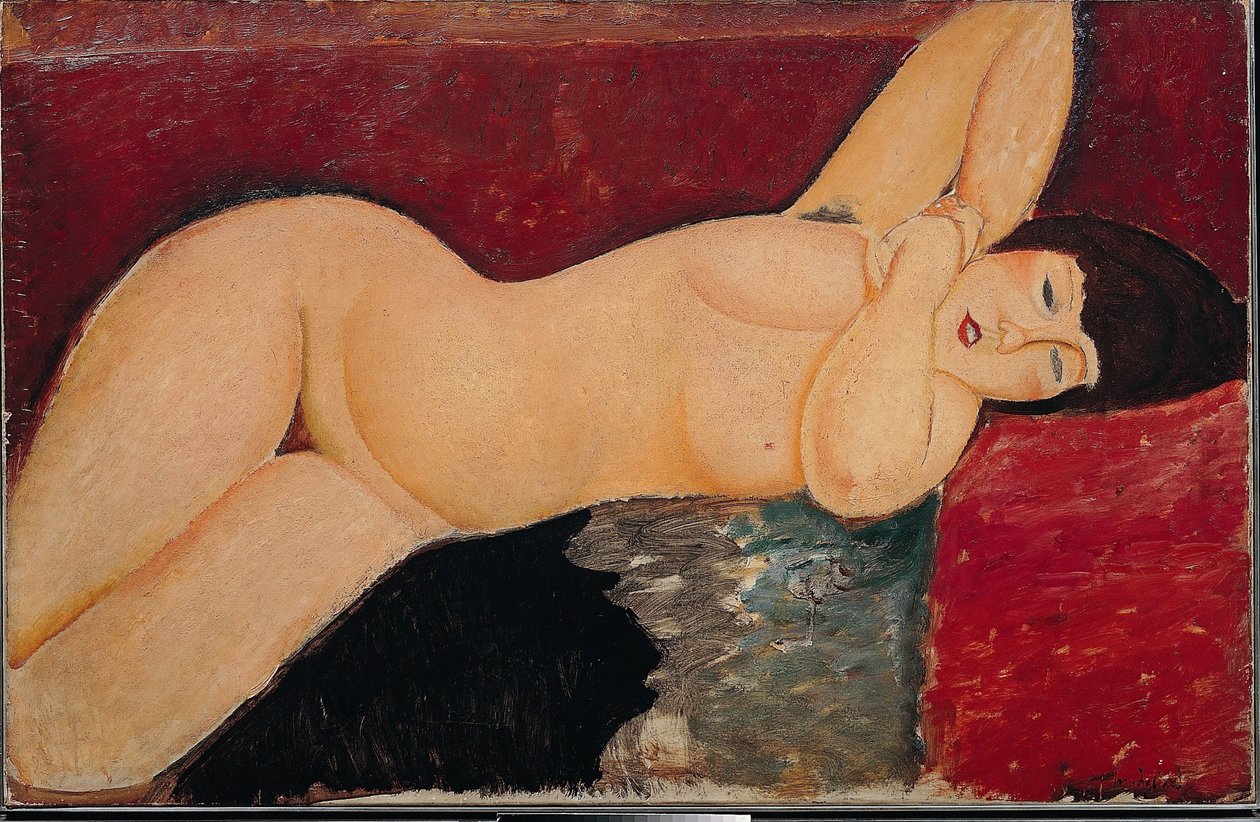 Nua reclinada de Amedeo Modigliani