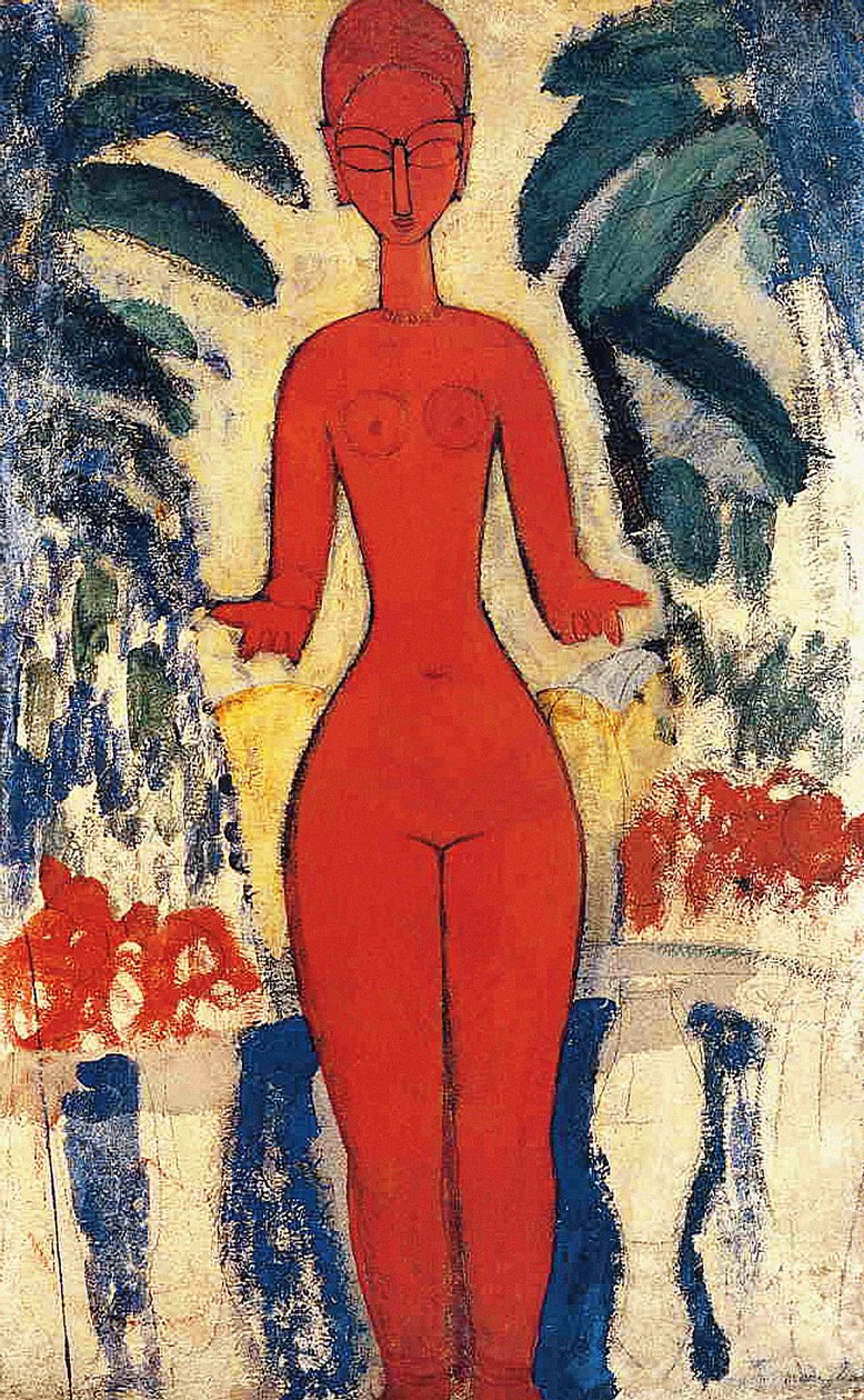 Nude Standing de Amedeo Modigliani