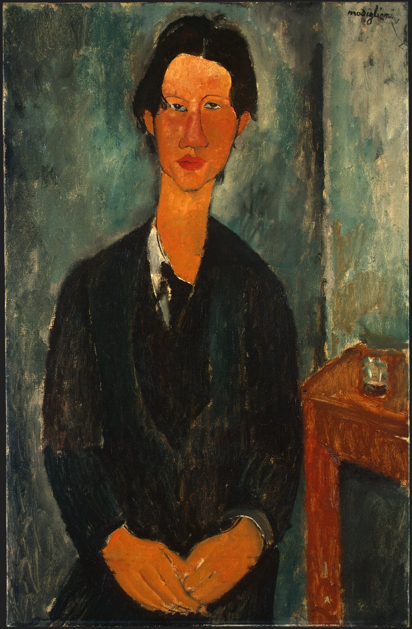 Retrato de Chaï Soutine 1893-1943 de Amedeo Modigliani