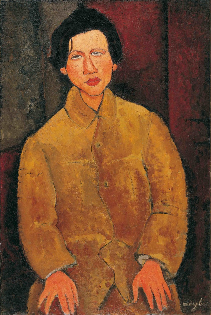 Retrato de Chaï Soutine 1893-1943 de Amedeo Modigliani