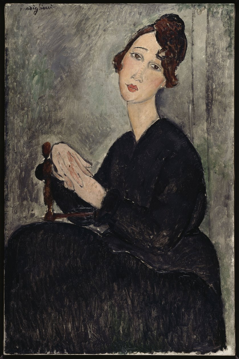 Retrato de Dèdie, 1918 de Amedeo Modigliani