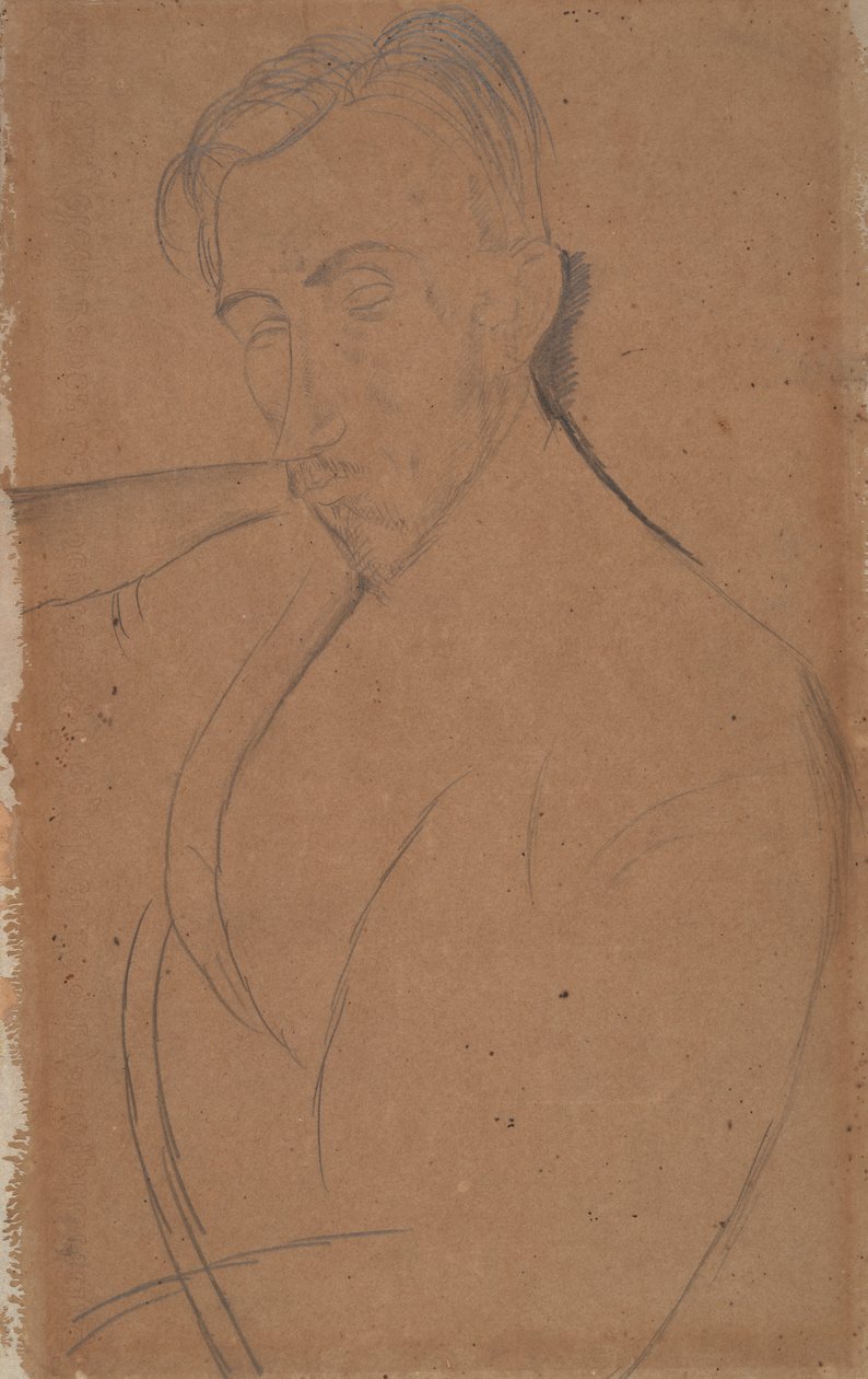 Retrato de Donato Frisia de Amedeo Modigliani