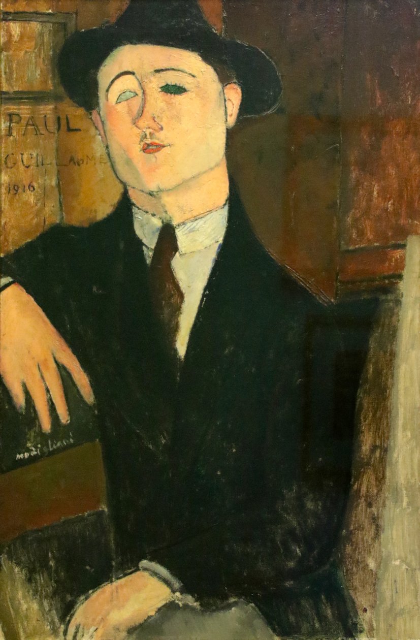 Retrato de Paul Guillaume de Amedeo Modigliani