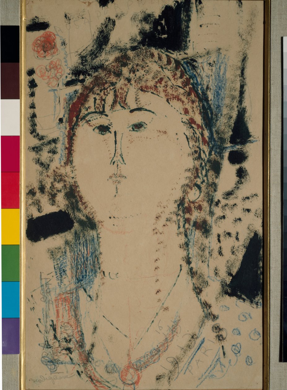 Rosa Porprina Pintura por Amedeo Modigliani de Amedeo Modigliani