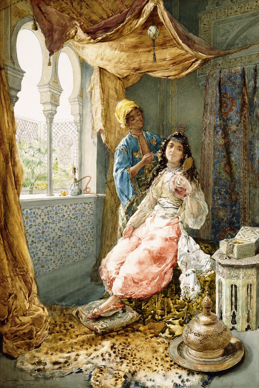 O favorito do sultão, 1900 de Amedeo Momo Simonetti