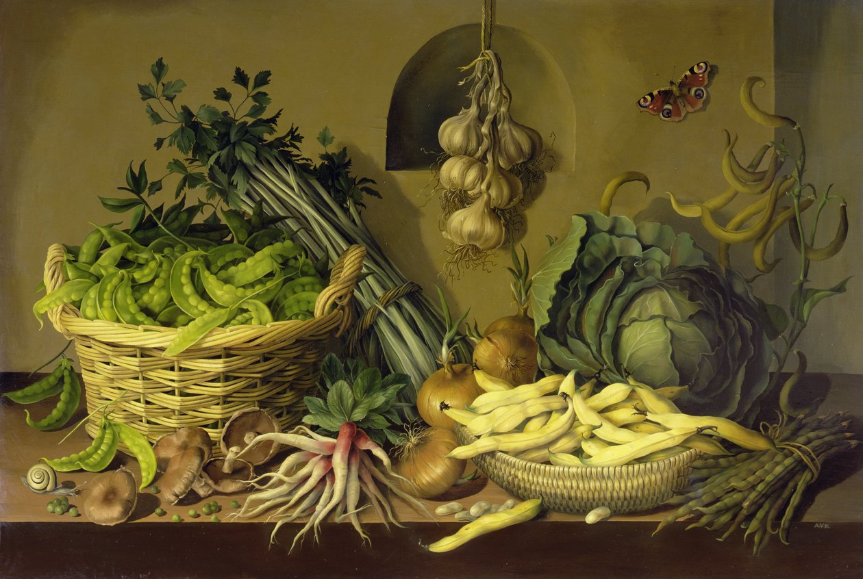 Repolho, Ervilhas e Feijões, 1998 de Amelia Kleiser