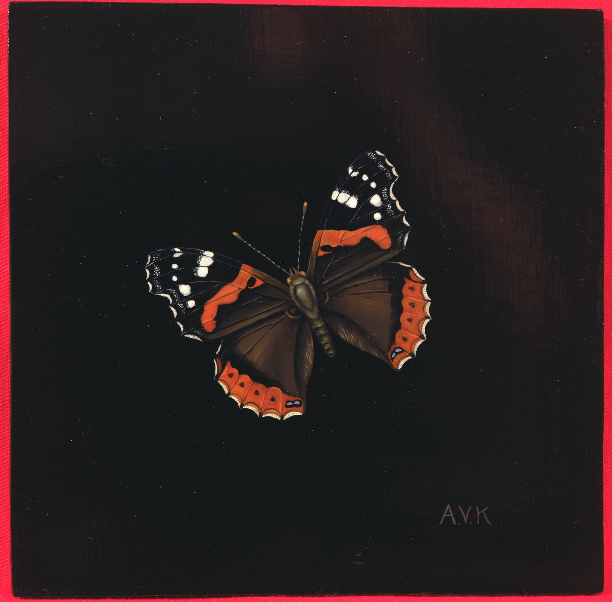 Borboleta Almirante Vermelho, 2001 de Amelia Kleiser