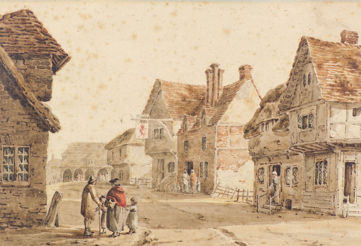 Wingham, c.1803 (aquarela) de Amelia Long