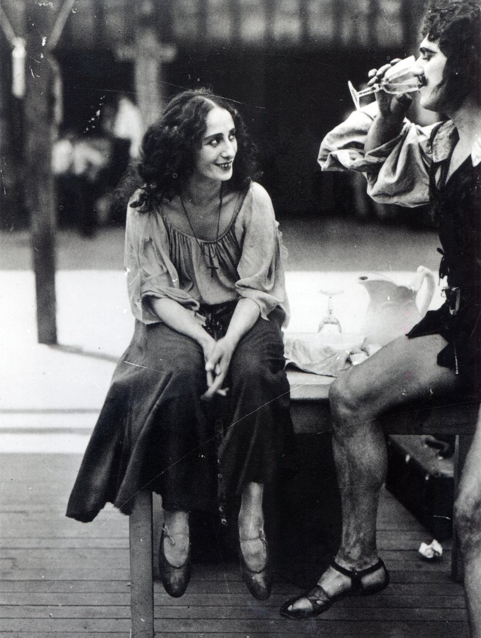 Anna Pavlova como Fenella em uma cena do filme &39;The Dumb Girl of Portici&39;, 1916 de American Photographer