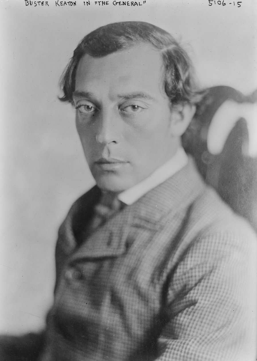 Buster Keaton em "O General". c.1926 de American Photographer