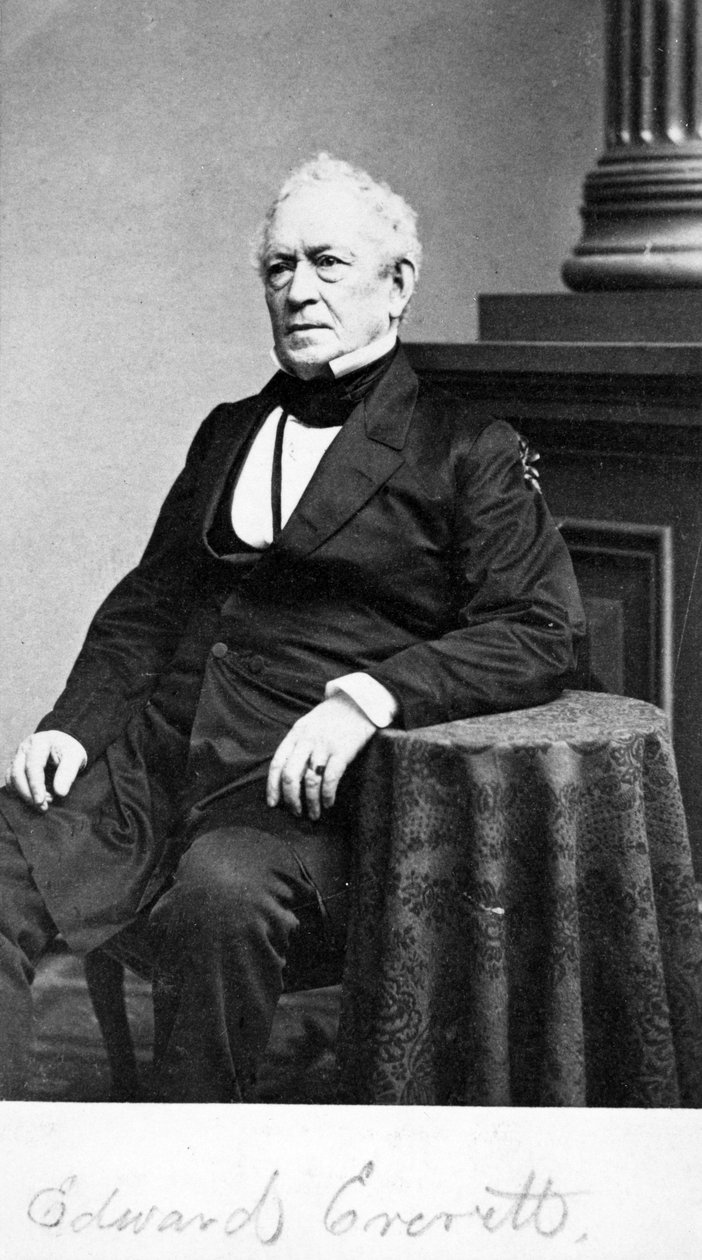 Edward Everett, c.1860-65 de American Photographer
