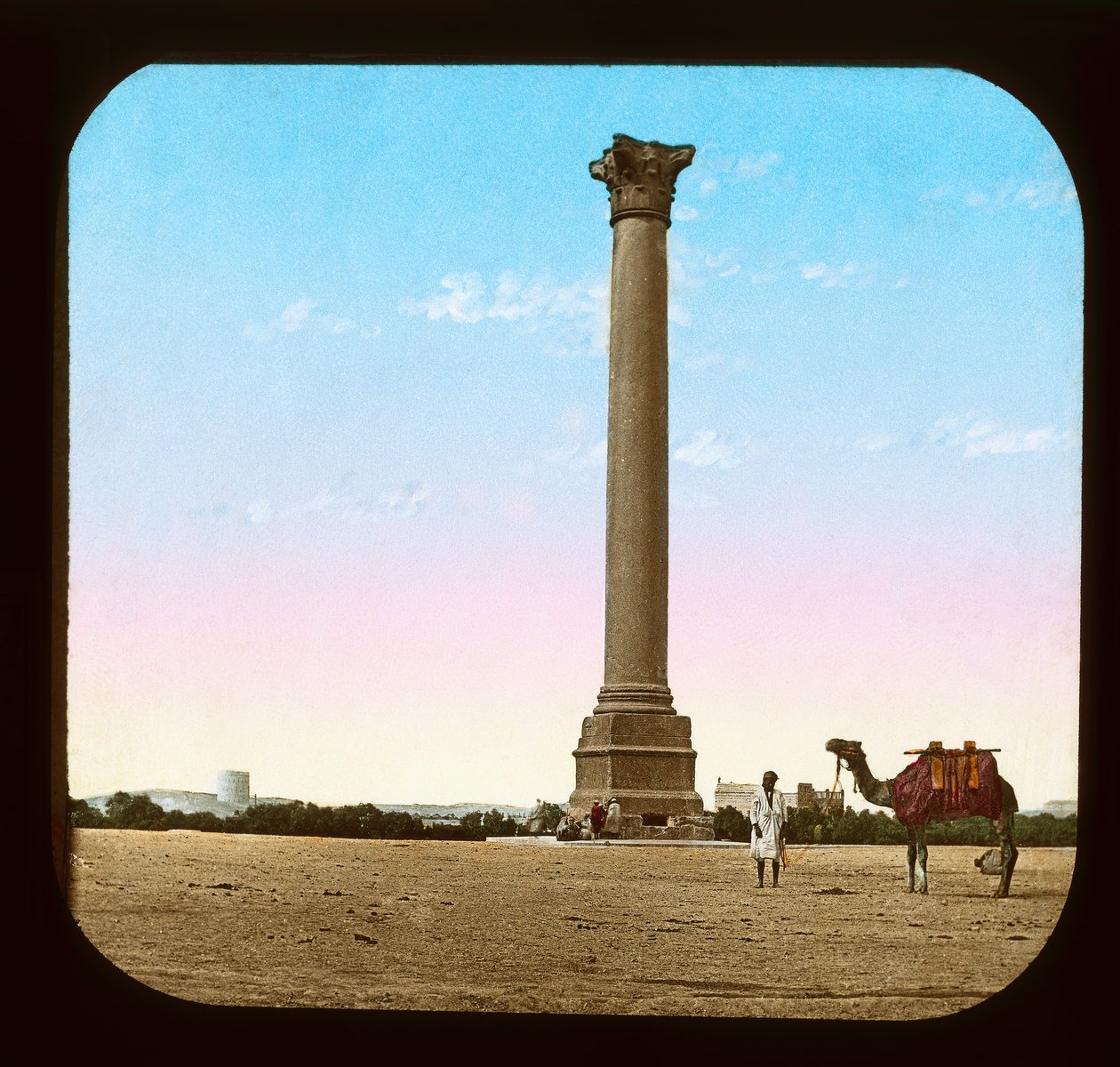 Egito, -, pompeys, pilar, alexandria, (lantern, slide) de American Photographer