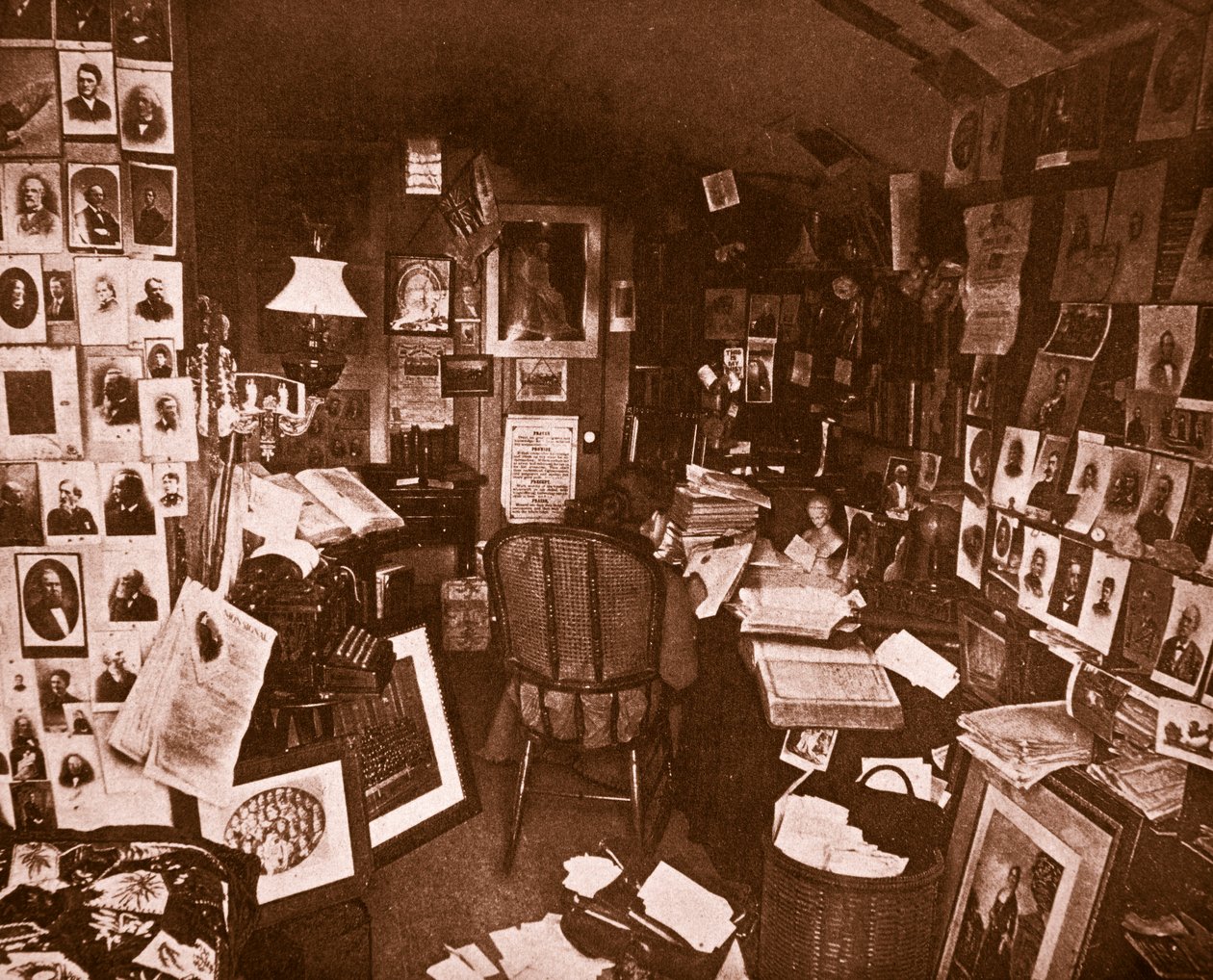 Frances E. Willards Rest Cottage, 1889 (foto sépia) de American Photographer