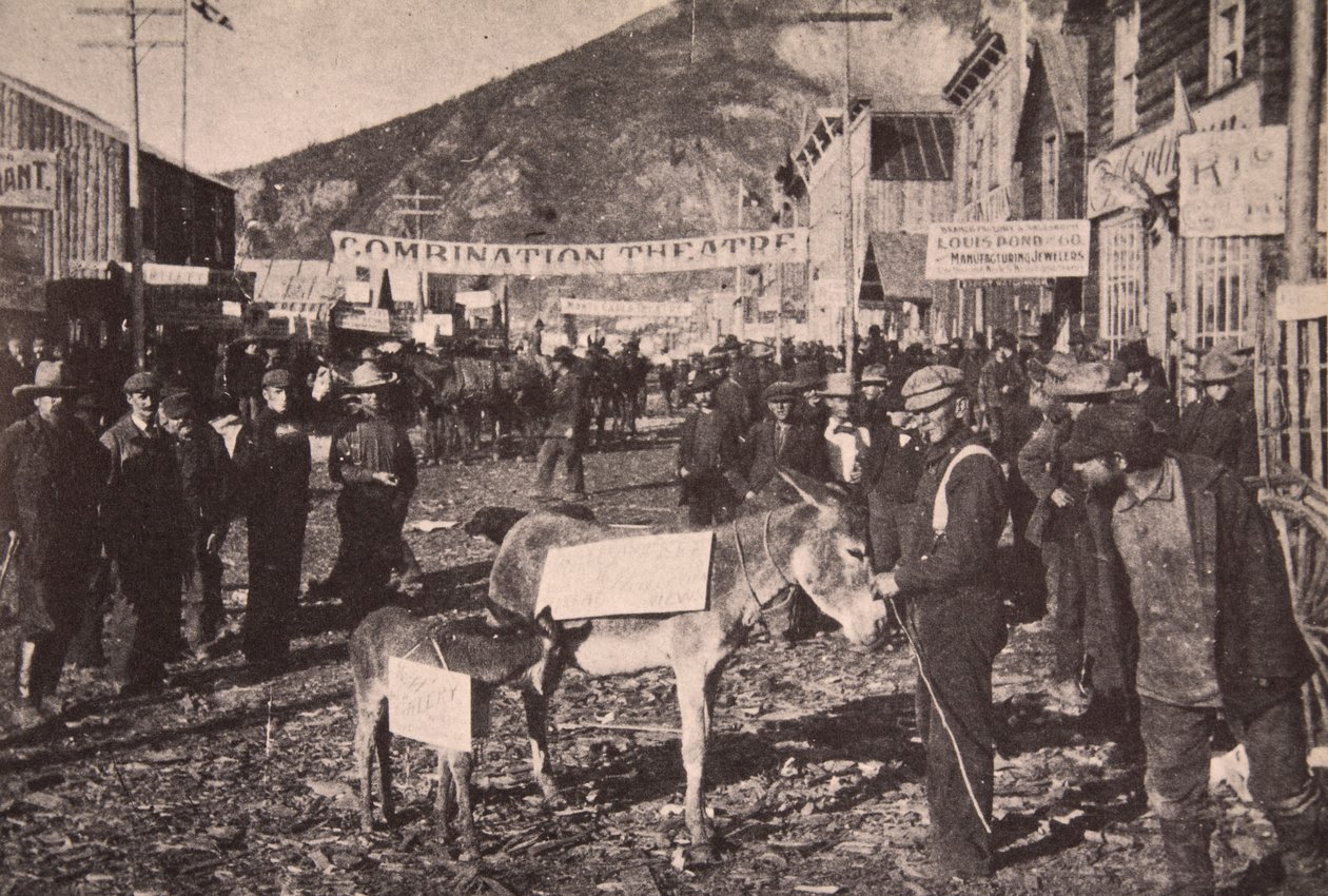 Front Street, Dawson, c.1898 de American Photographer