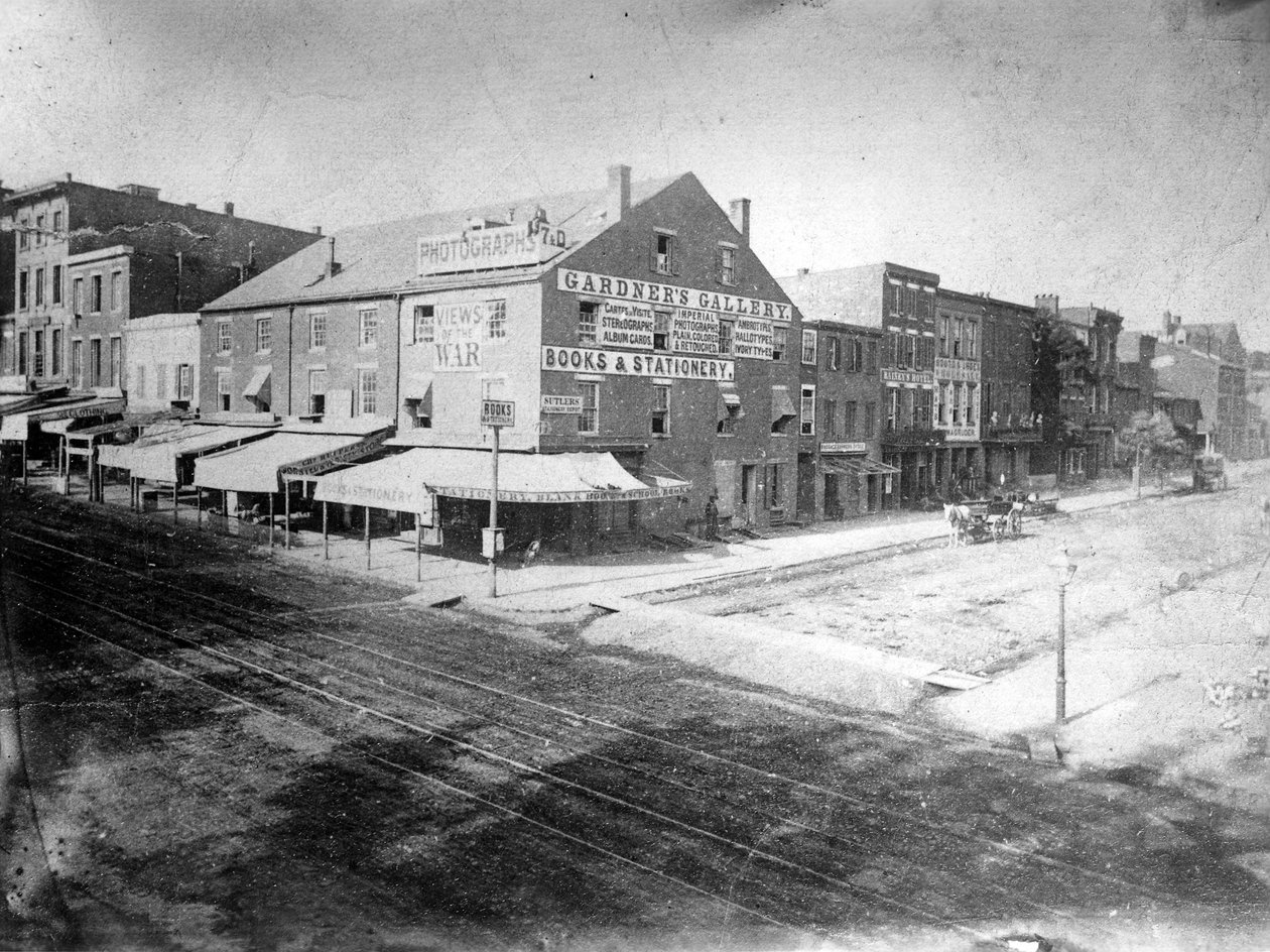 Galeria Gardners, Washington DC, depois de 1863 de American Photographer