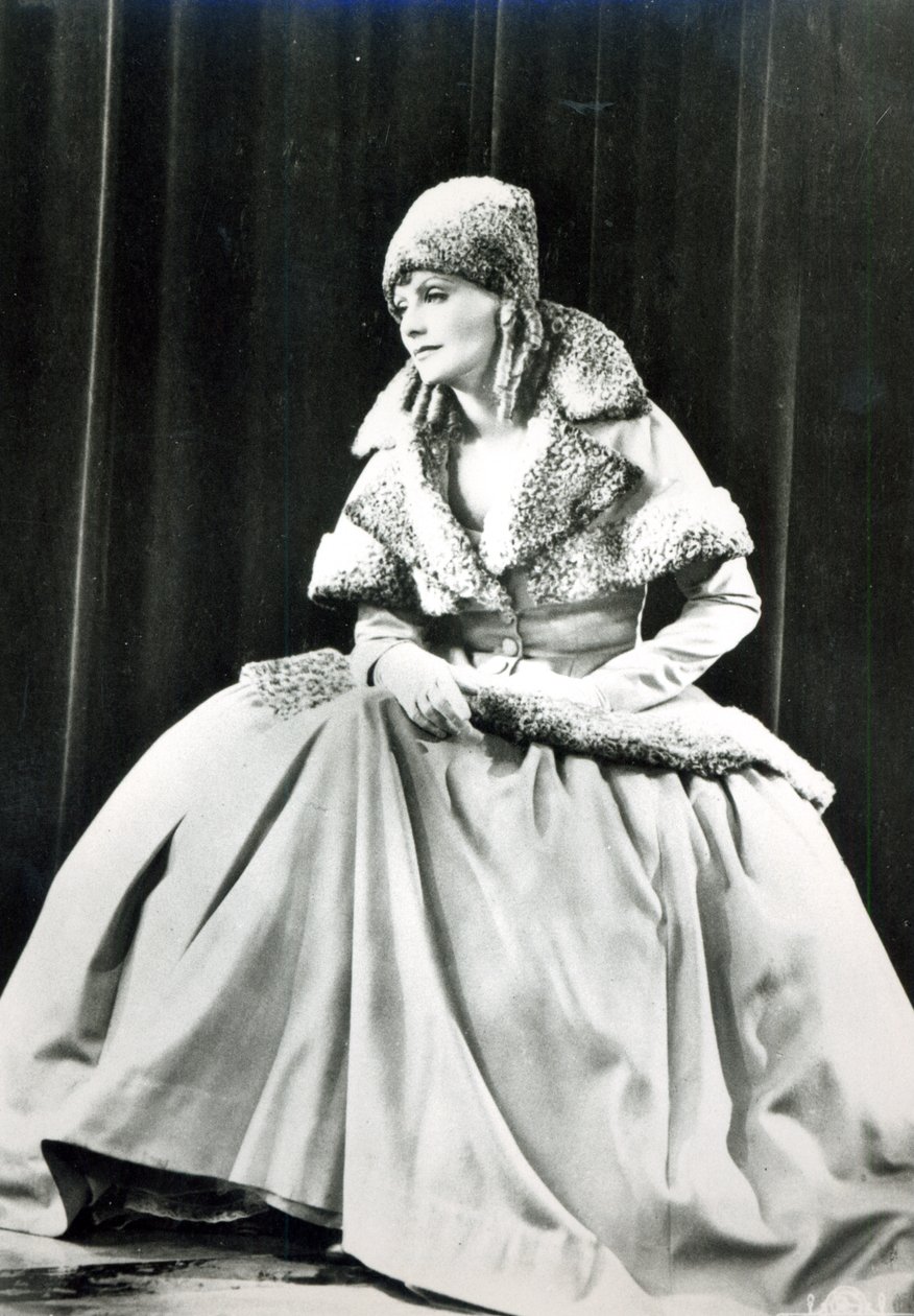 Greta Garbo no papel de Anna Karenina de American Photographer