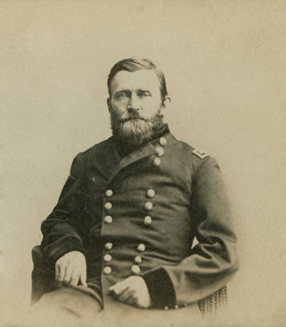 Tenente-general Ulysses S. Grant (1822-85) de American Photographer