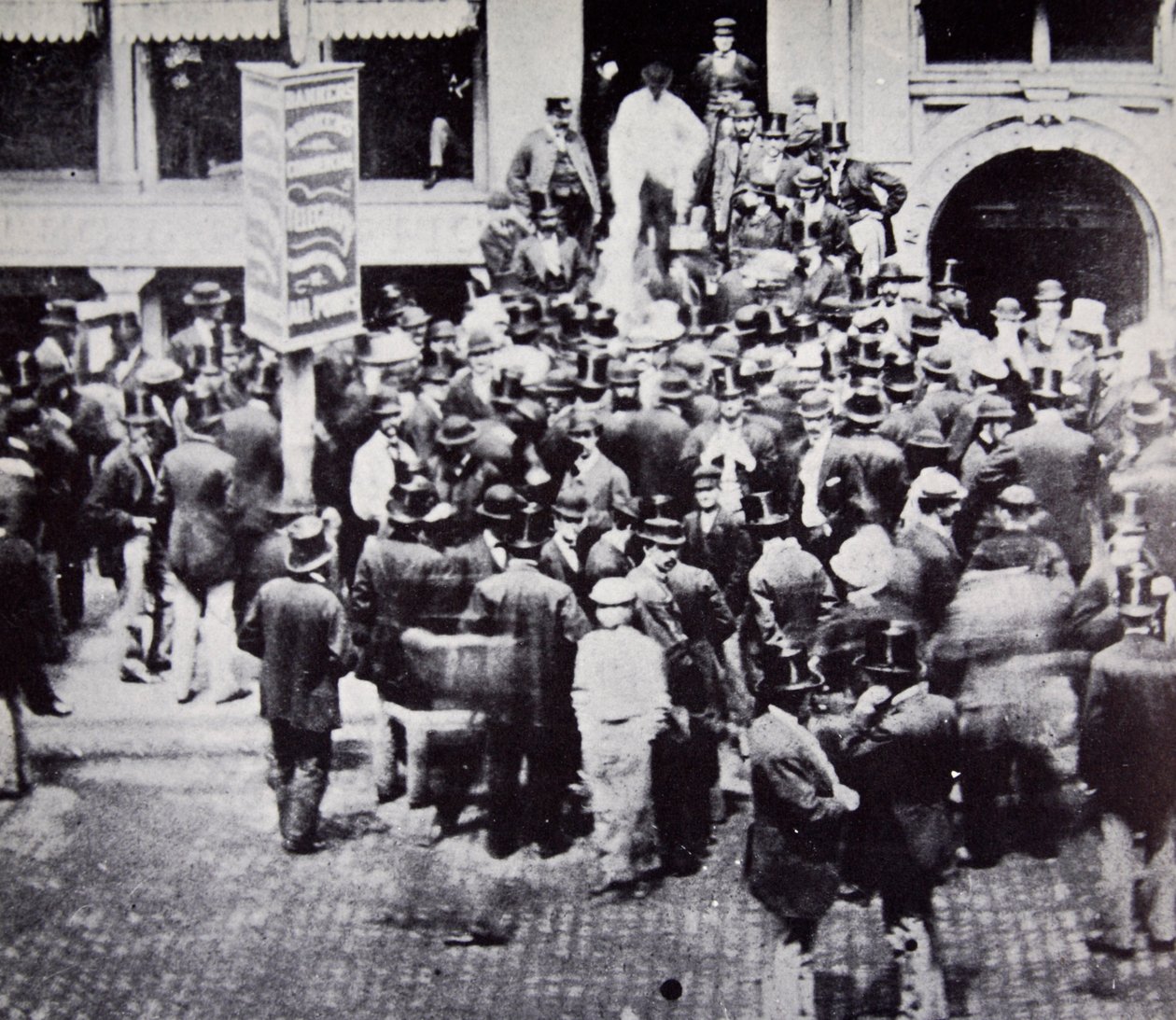 New York Gold Exchange, 1863 de American Photographer