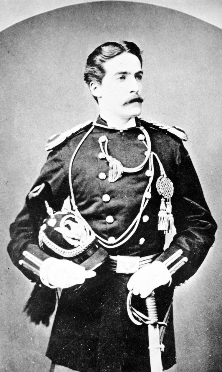 Um dos oficiais do Custers, c.1860s de American Photographer