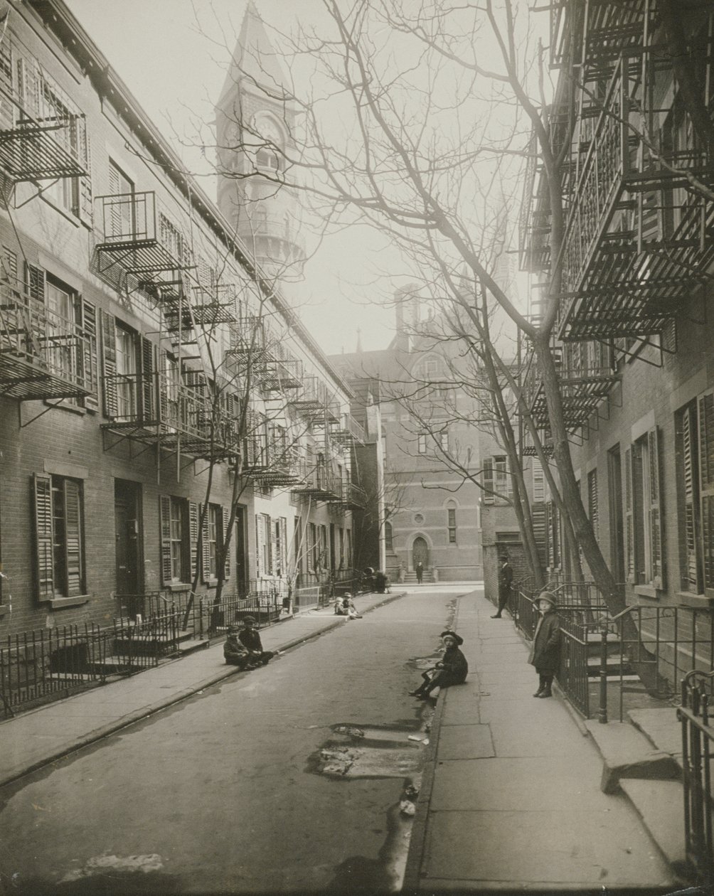 Patchen Place, Greenwich Village, Nova Iorque, 1916-20 de American Photographer