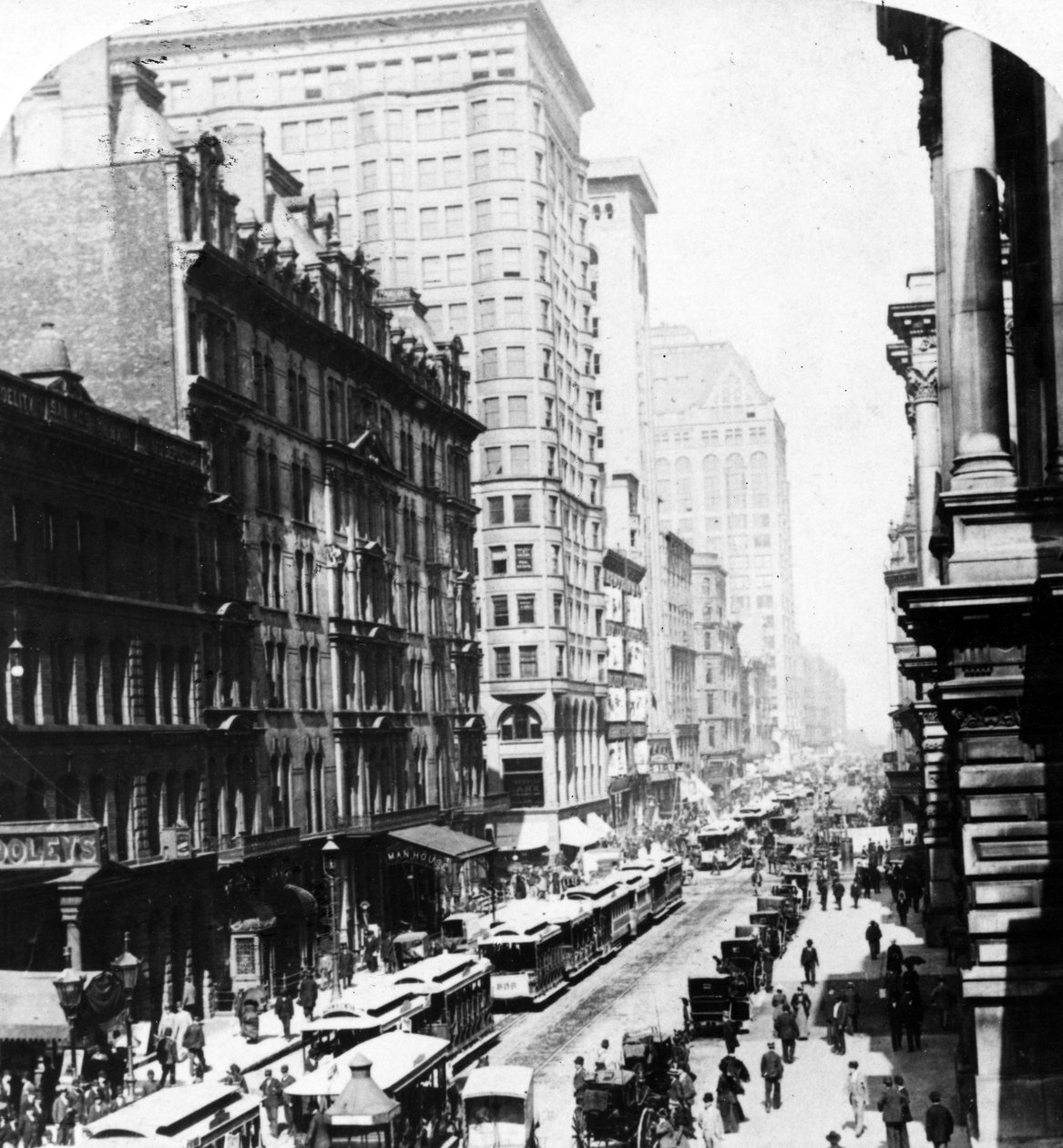 Randolph Street, Chicago, 1896 de American Photographer