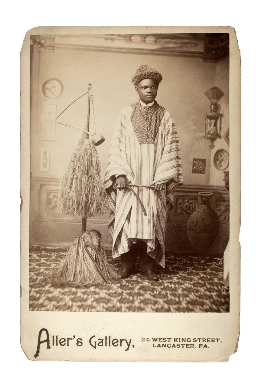 Rev. George B. Peabody, Lancaster, EUA, c.1891 (impressão de albume) de American Photographer