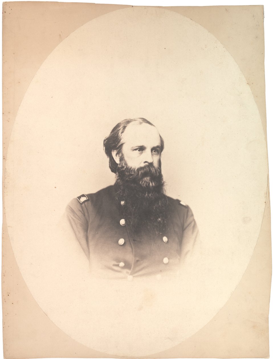 Impressão de sal do coronel George Sears Greene, 1860 (foto sépia) de American Photographer