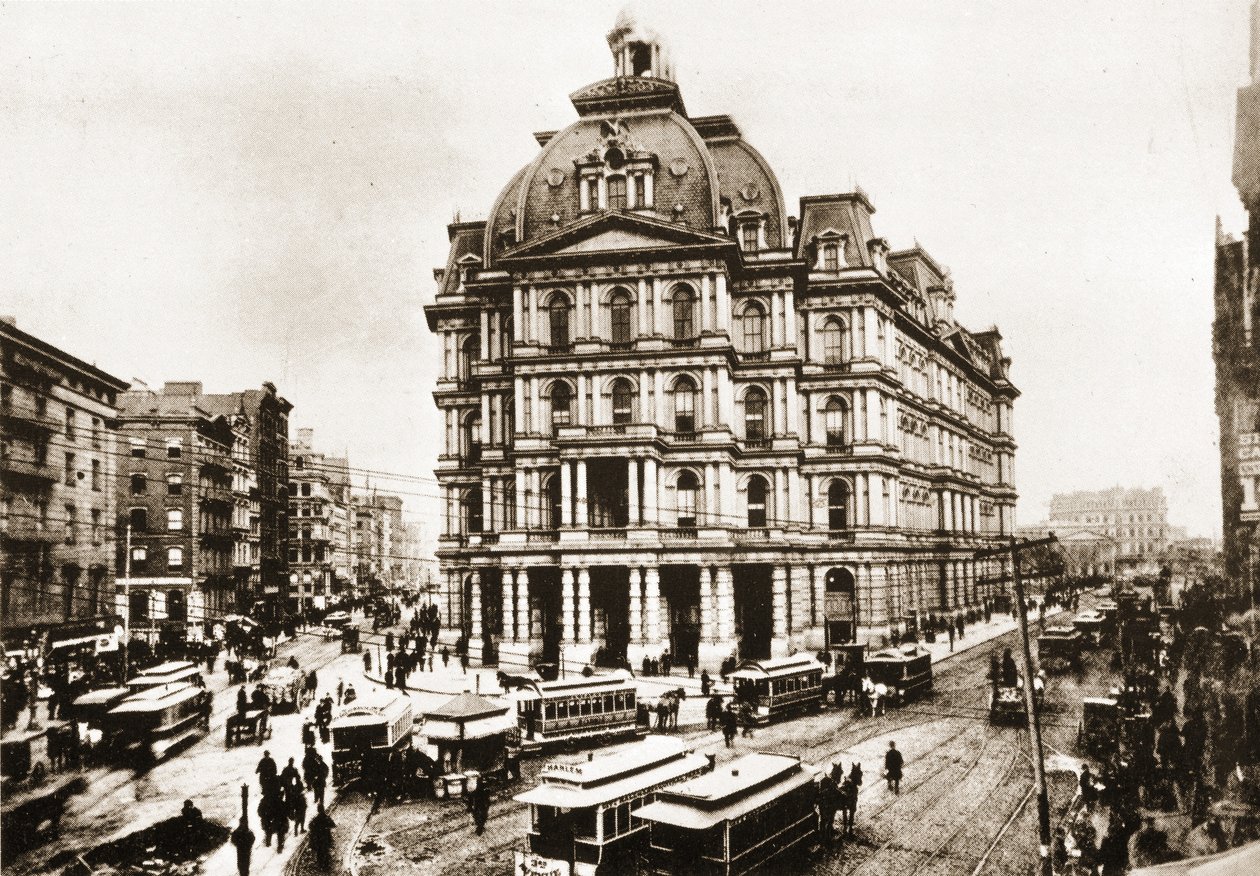The Old Post Office, Nova York, 1887 de American Photographer