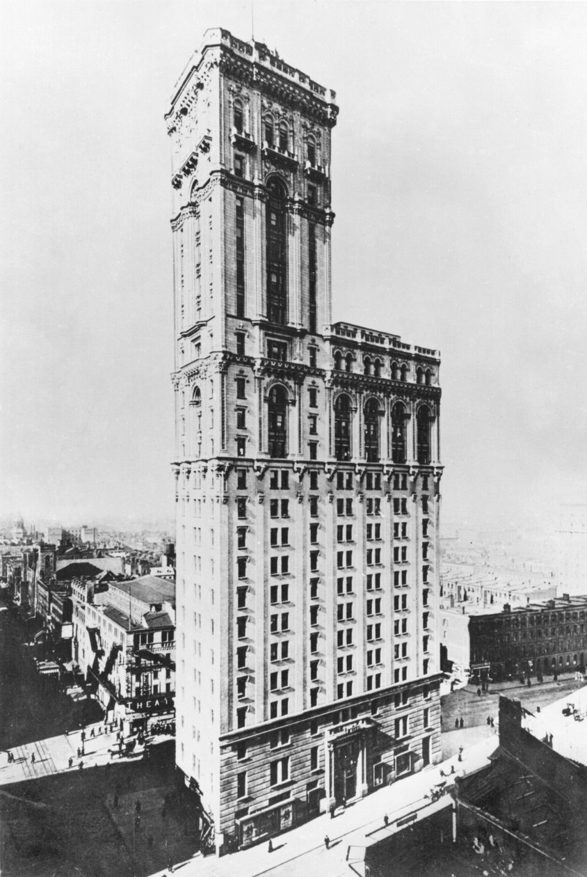 The Times Building, Nova York, c.1900 de American Photographer