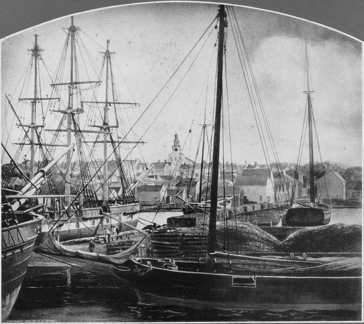 Porto baleeiro, New Bedford de American Photographer