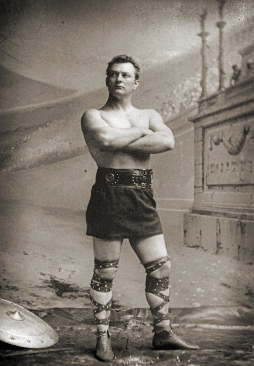 William Muldoon, o gaulês de combate, 1887 de American Photographer