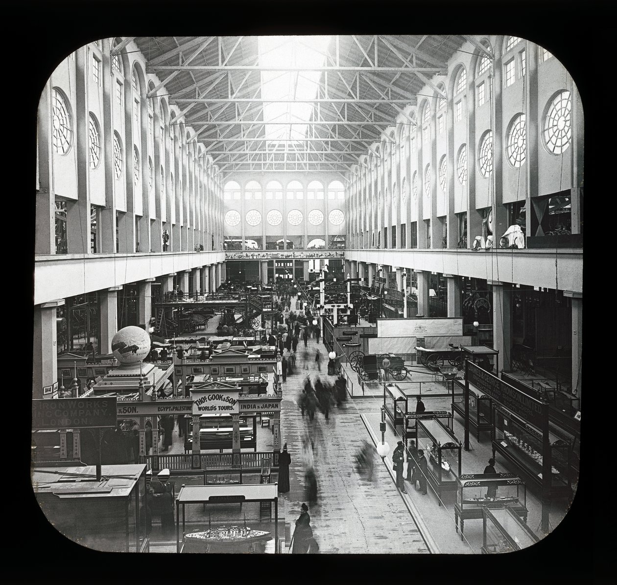 Worlds Columbian Exhibition: Edifício do Estado de Nova York, Chicago, 1893 (toboágua) de American Photographer