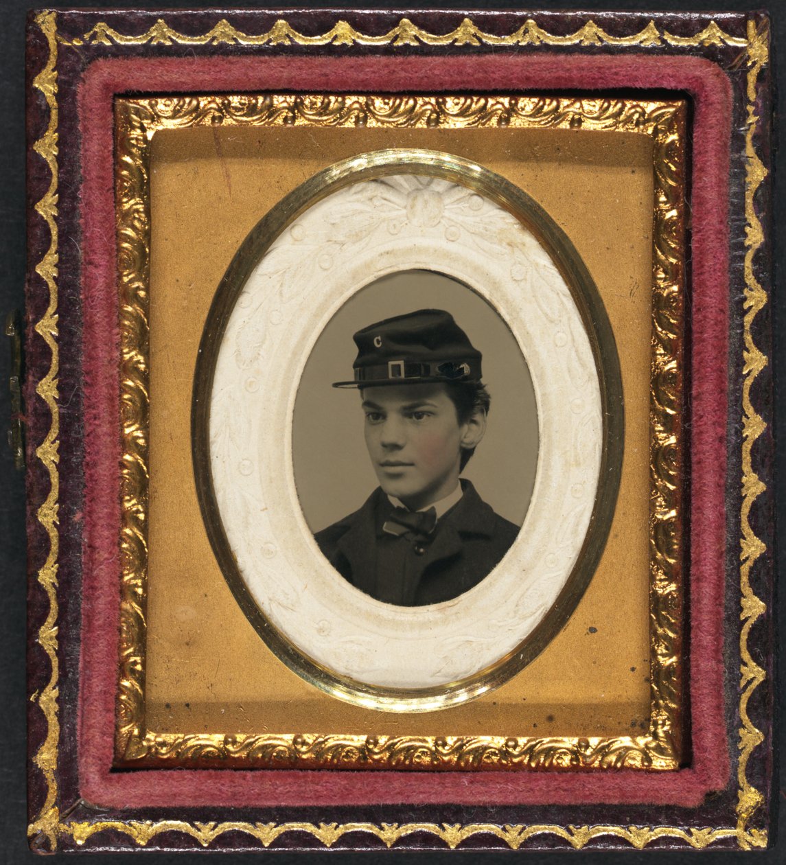 Jovem soldado da União vestindo um kepi, c.1862 de American Photographer
