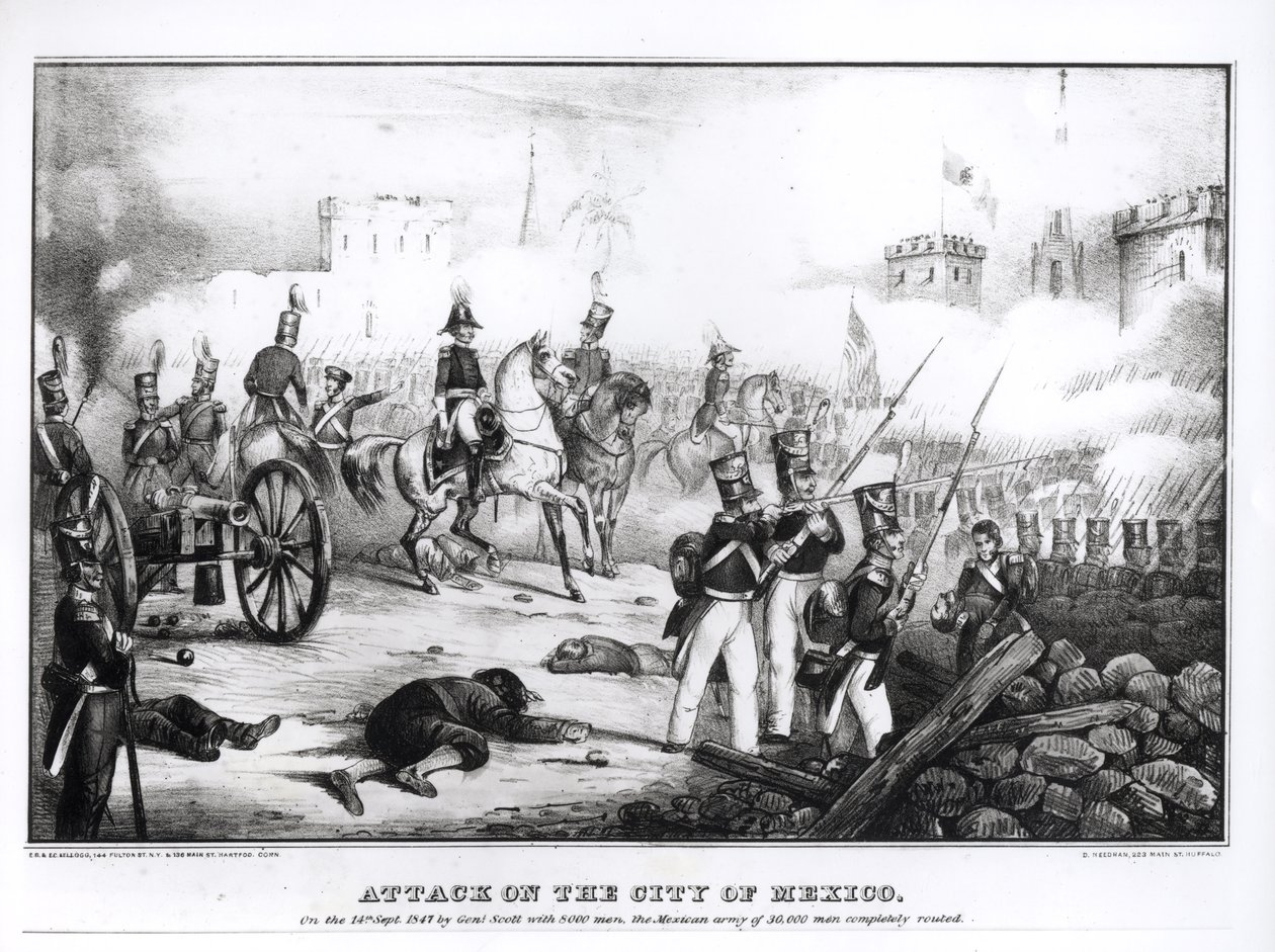 Ataque à Cidade do México, 14 de setembro de 1847 de American School